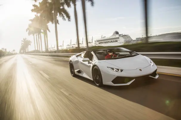 Lambo with bicycle brakes