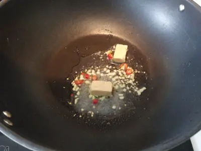 ginger chili tofu fry