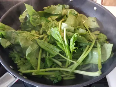 spinach added
