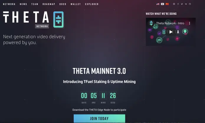 Theta mainnet