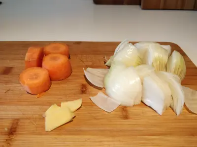 onions carrots ginger