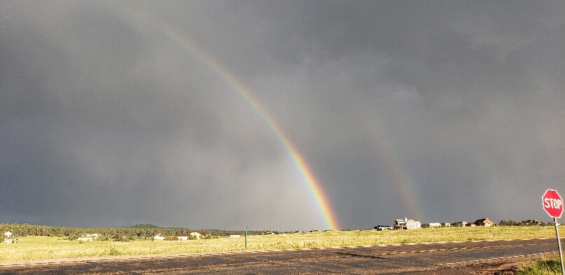 Rainbow after the storm