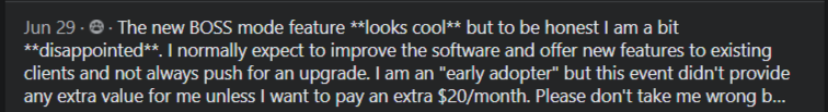 negative jarvis comment