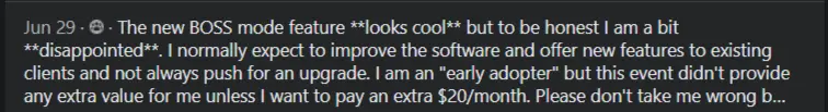 negative jarvis comment