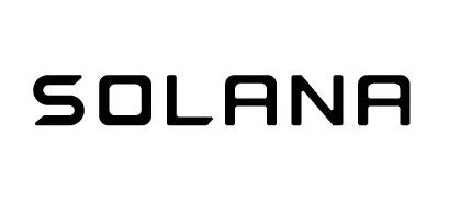 Solana text word mark logo