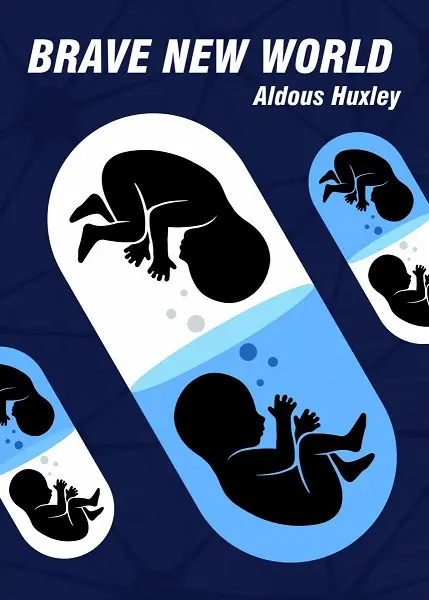 Brave New World cover - Aldous Huxley