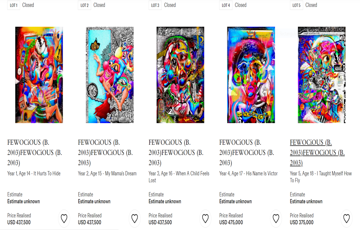 FEWOCiOUS NFTs
