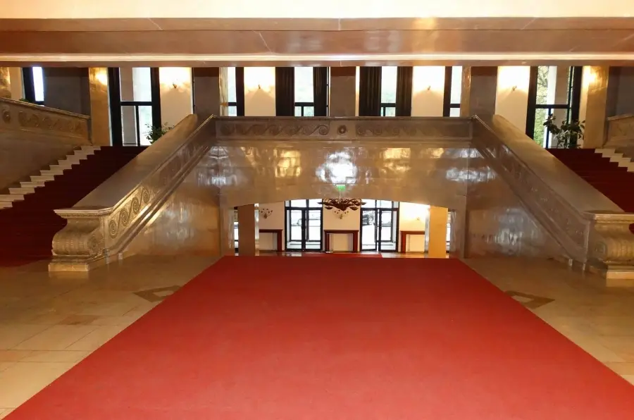 The entrance is elegant