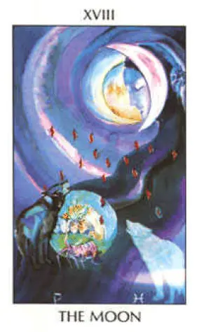The Moon Tarot Card Spiritual