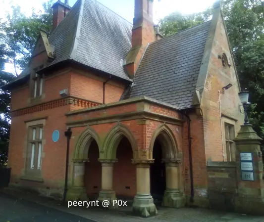 The Lodge of The Towers - a research establishment for new technologies in cotton production in Didsbury, Manchester.