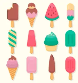 ice cream flavours