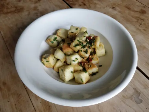 chili salt tofu