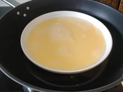 eggs in steamer
