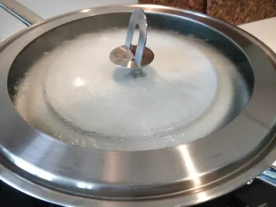 eggs steaming