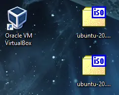 A screen shot of icons on the desktop.