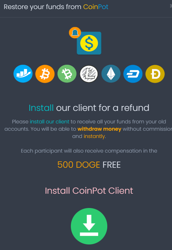 CoinPot Scam