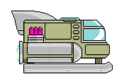 Cute Crushies Vehicles Starship