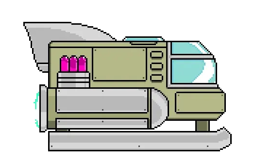 Cute Crushies Vehicles Starship