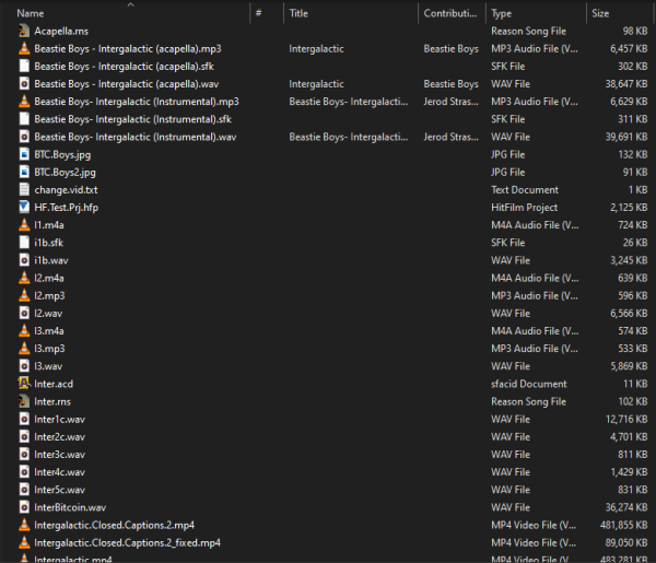 Files used in the project - A ton of intermediate files were deleted