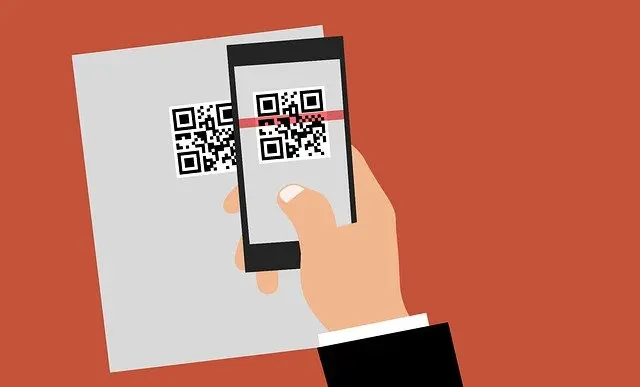 technology, qr code
