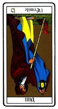 The Hermit Tarot Card Reversed