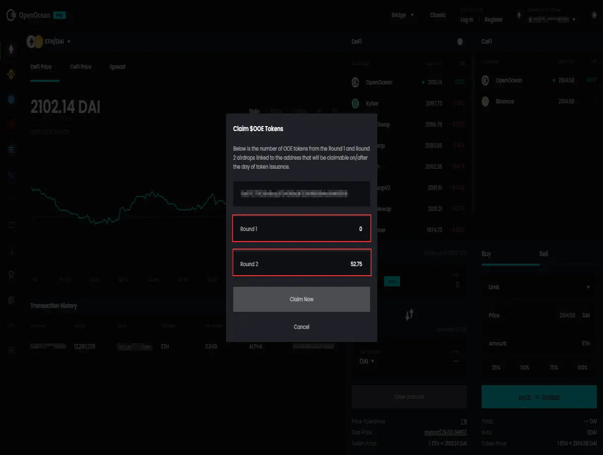 dialog view