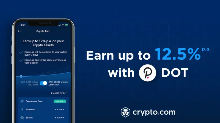 Polkadot (DOT) Earn Rate
