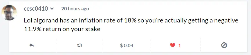 Noise.cash comment