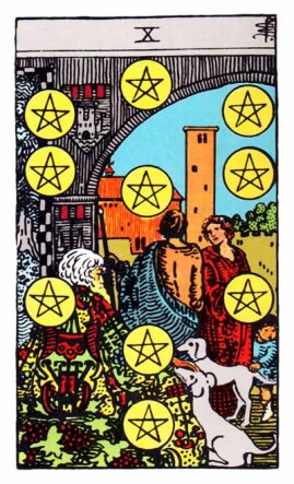 10 Of Pentacles