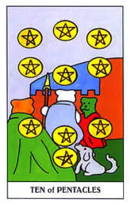 10 Of Pentacles Gummy Bear
