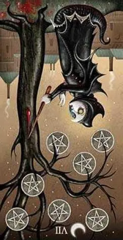 7 Of Pentacles Reversed