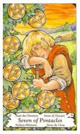 7 Of Pentacles Money