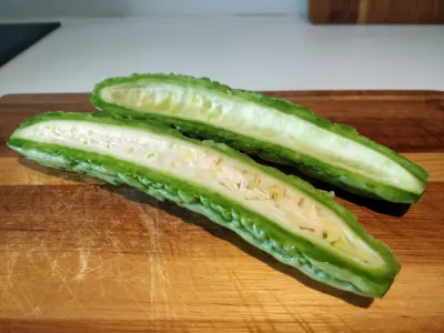 bitter melon seeded