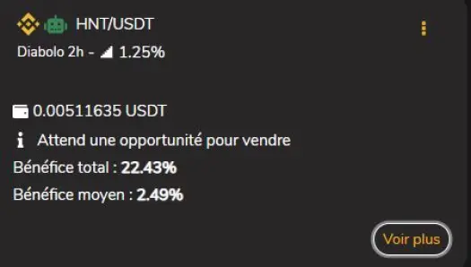 Bot profit exemple