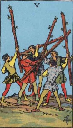 5 Of Wands