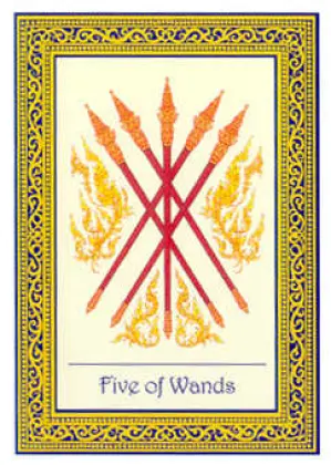 5 Of Wands Money
