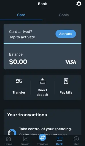 Snapshot from Stash App