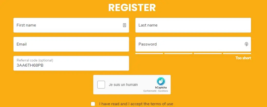 Register on Whalinvest