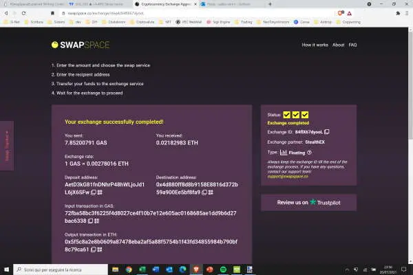 swap space