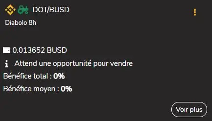 Exemple d'un bot en mode farming