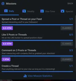 Daily Missions Torum