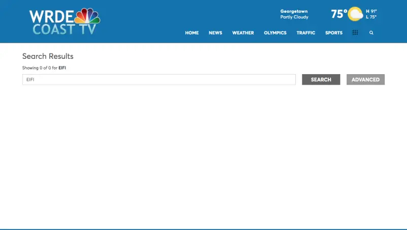WRDE search results