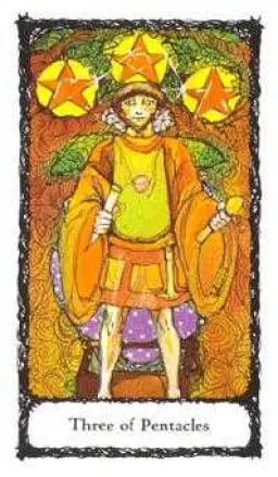 3 Of Pentacles Love