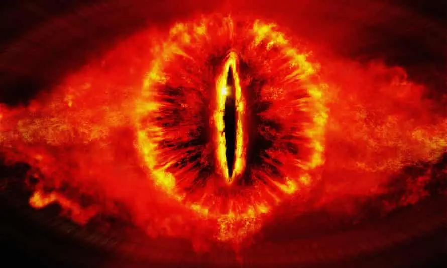 The all-seeing Eye of Sauron - from LOTR by J.R.R. Tolkien