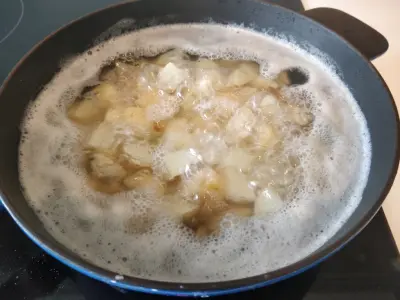 potatoes boiling