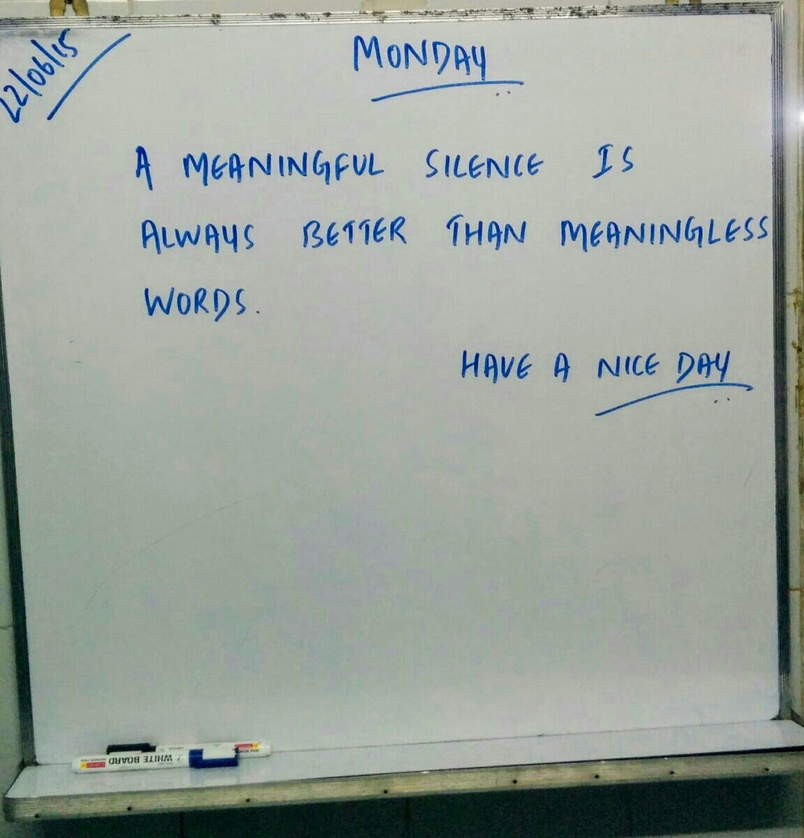 Silence