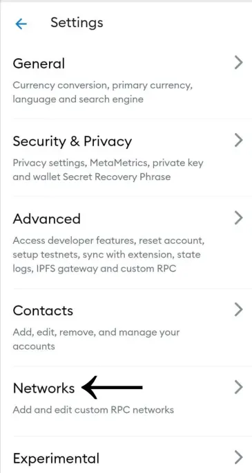 Tap on Networks