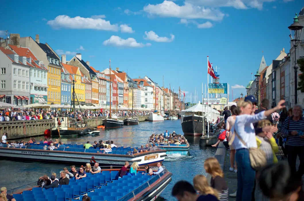 Tourist in Copenhagen