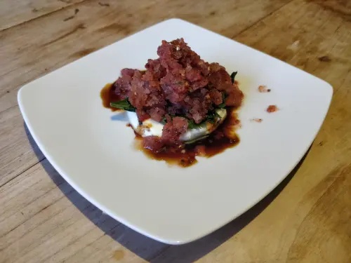 frozen shiso caprese