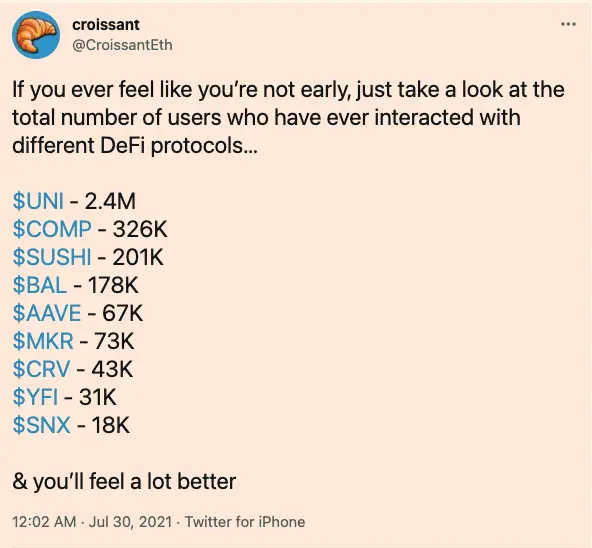 DeFi users